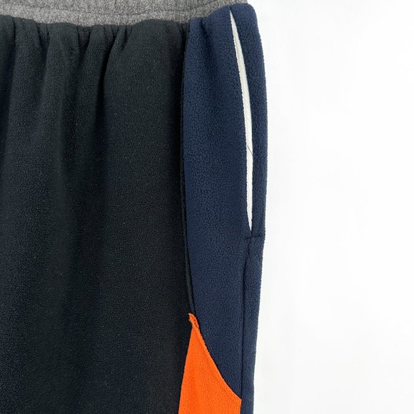 NWT Bethany Williams AW20 Multicolor "NRPF" Recycled Fleece Joggers sz M - Picture 3 of 8